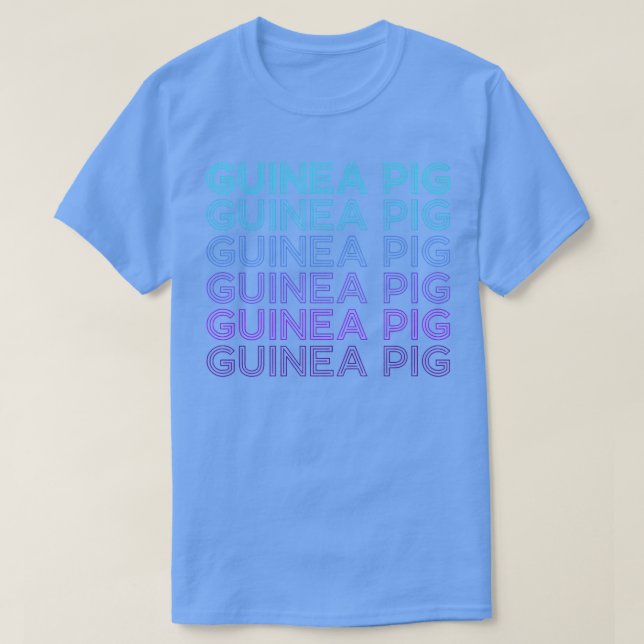 Guinea Pig Retro Premium 2397 T-Shirt (Design vorne)