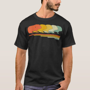 Guinea Pig Retro Vintag 70er 80er Tier Lover T-Shirt