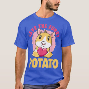 Guinea Pig Rettete die Furry Potato Mountain Guine T-Shirt