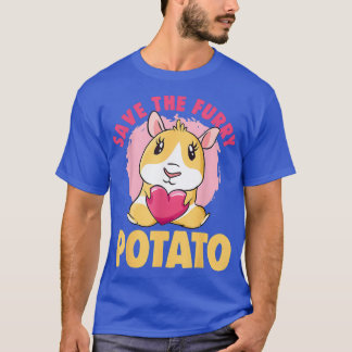 Guinea Pig Rettete die Furry Potato Mountain Guine T-Shirt