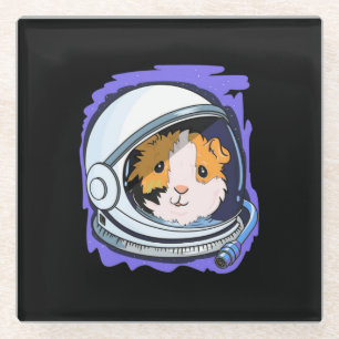 Guinea Pig Science Glasuntersetzer