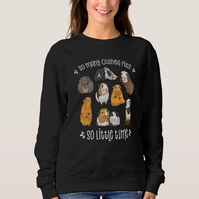 Guinea Pig Shirt, Guinea Pig Lover Tee, Cute Guine Sweatshirt (Vorderseite)