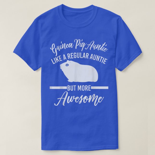 Guinea Pig Tante Apparel - Neuartiges Funny Tunts  T-Shirt (Design vorne)