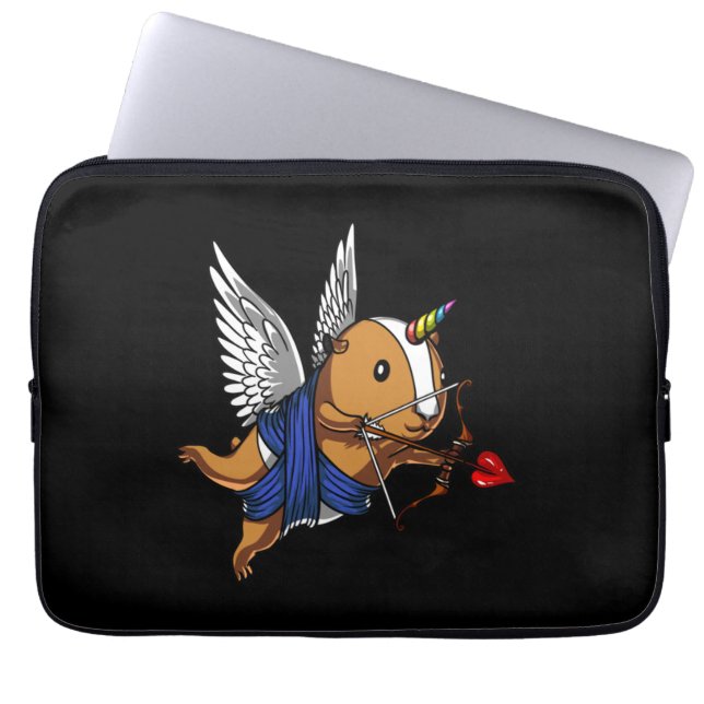 Guinea Pig Unicorn Laptopschutzhülle (Vorderseite)