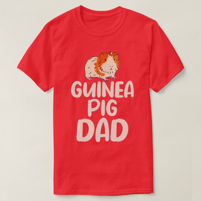 Guinea Pig Vater T-Shirt (Design vorne)