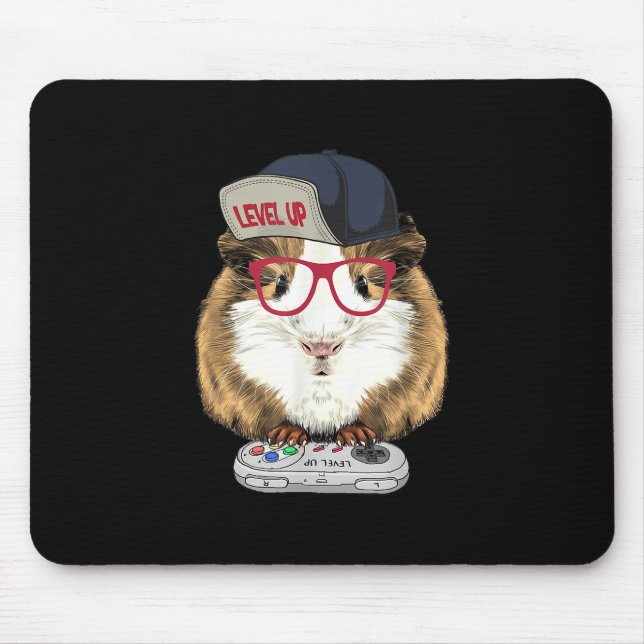 Guinea Pig Video Game Wildlife Animal Mousepad (Vorne)