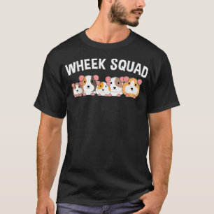 Guinea Pig Wheek Squad Niedlich Funny Guinea Pig T-Shirt