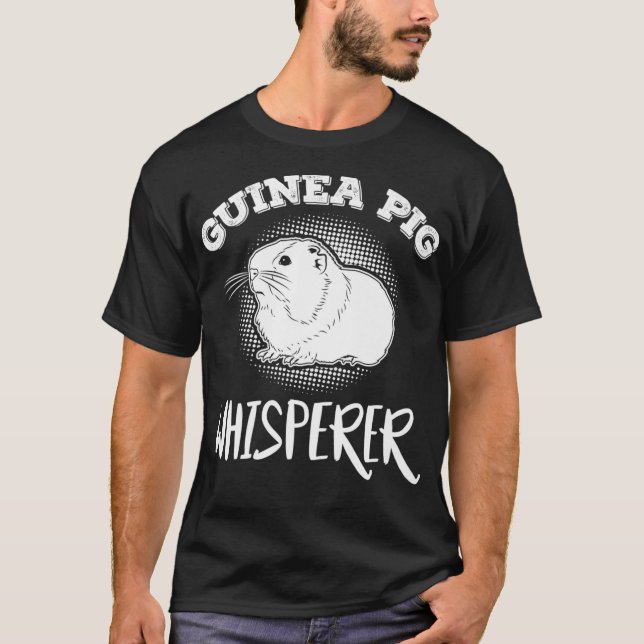 Guinea Pig Whisperer Cavi Pet Premium T-Shirt (Vorderseite)