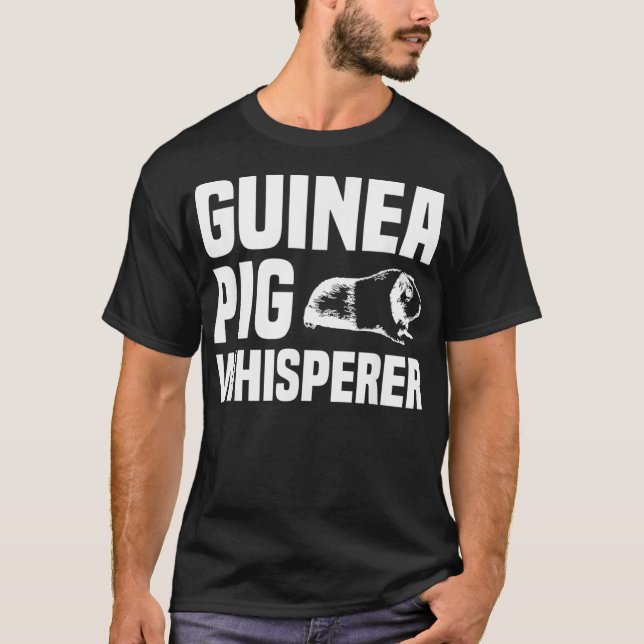 Guinea Pig Whisperer Guinea Pig Lover 1 T-Shirt (Vorderseite)
