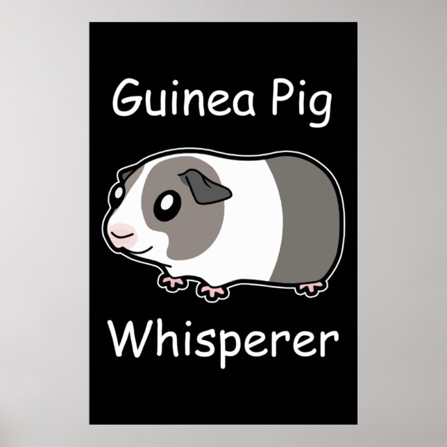 Guinea Pig Whisperer Poster (Vorne)