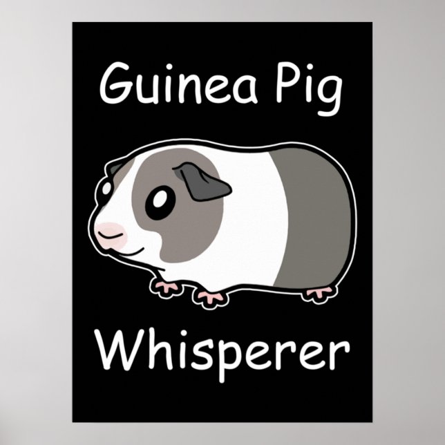 Guinea Pig Whisperer Poster (Vorne)