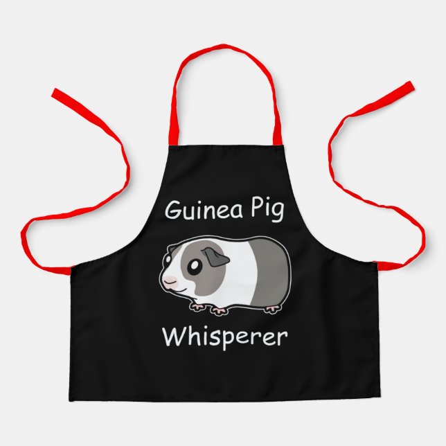Guinea Pig Whisperer Schürze (Vorderseite)