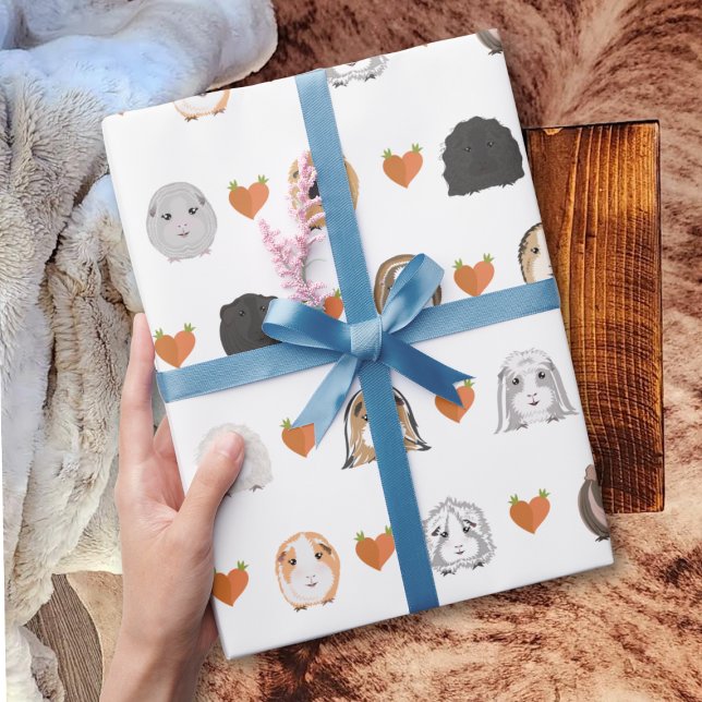 Guinea Pig Wrapping Paper Geschenkpapier (Von Creator hochgeladen)