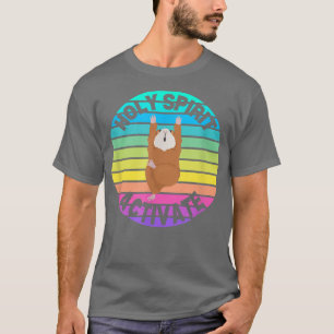 GUINEA PIG Yoga HOLY SPIRIT ACTIVATE Funny Yoga Po T-Shirt
