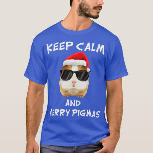 Guinea Pigs Merry Pigmas Weihnachtscreme Geschenki T-Shirt