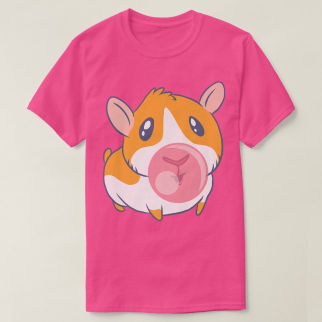Guinea Pigs With Chewing Gum Premium 2581  T-Shirt (Design vorne)