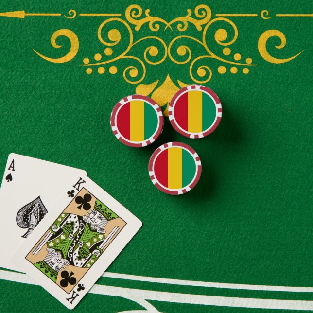 Guinea Pokerchips (Pokertisch (Stapel))
