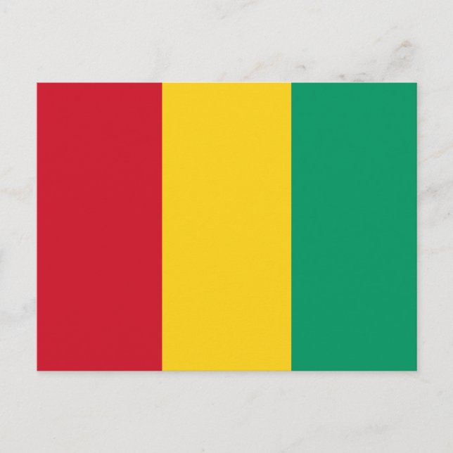 Guinea Postkarte (Vorderseite)