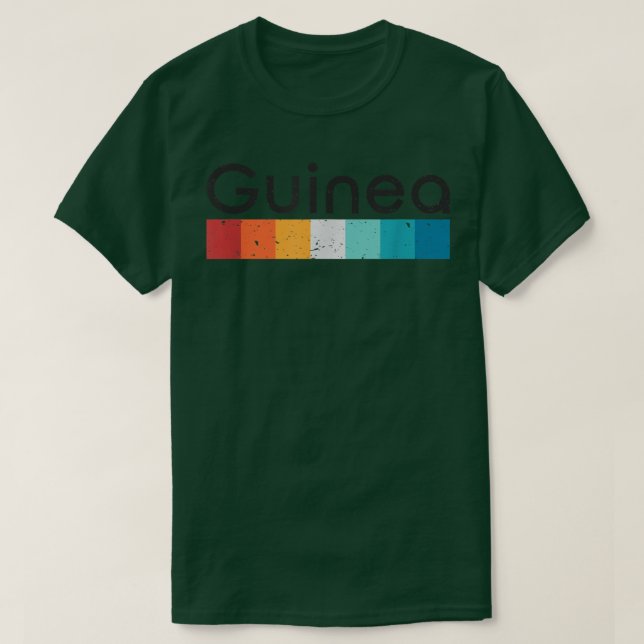 Guinea Retro T-Shirt Design (Design vorne)