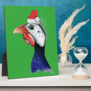 Guinea Santa Claus Fotoplatte