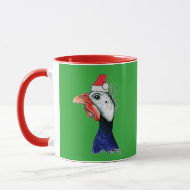 Guinea Santa Claus Tasse (Links)