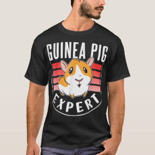 Guinea Schwein Experte Niedlich Lover Tier T-Shirt