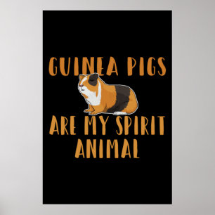 Guinea Schwein - Guinea Schweine sind mein Geist T Poster
