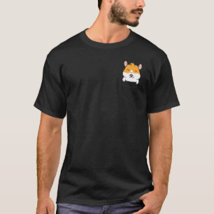 Guinea Schwein in einem Taschen Niedliche Guinea T-Shirt