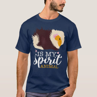 Guinea Schwein ist mein Geist Tier I Kinder Guinea T-Shirt