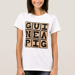 Guinea Schwein, Niedliches Haustier oder Testfach T-Shirt