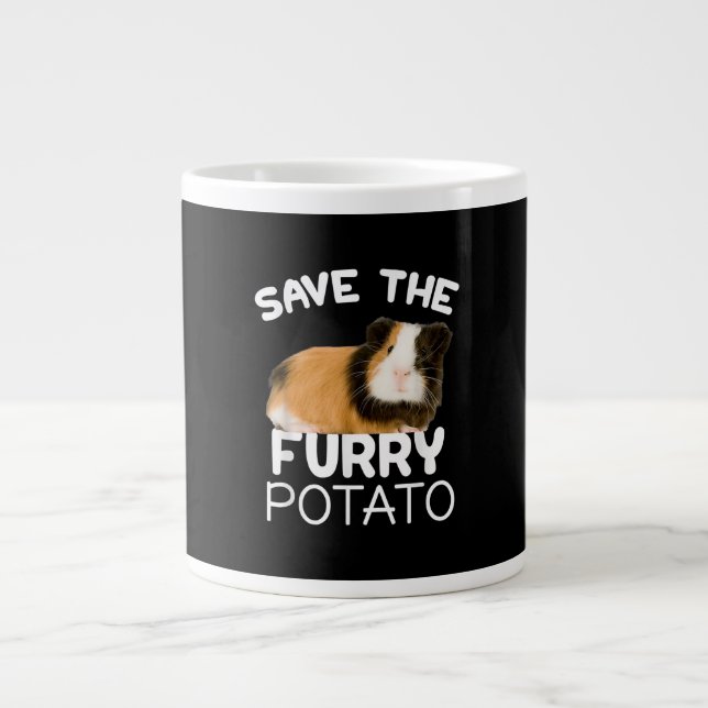Guinea Schwein - Rett Jumbo-Tasse (Vorderseite)