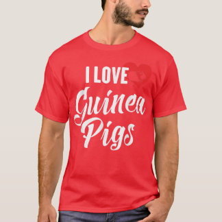 Guinea Schweine für Rodentliebhaber T-Shirt