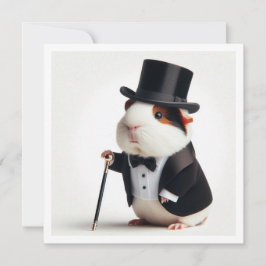 Guinea Schweine Geburtstag, Guinea Abschluss Einladung