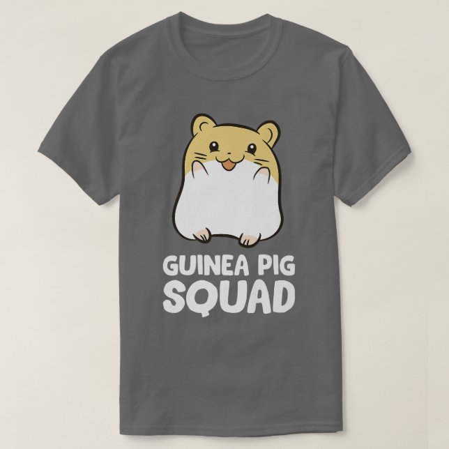Guinea Schweine Guinea Schweinekuppe T-Shirt (Design vorne)