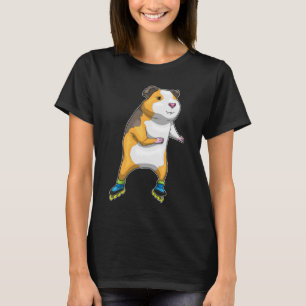 Guinea Schweine Inline Skaten Roller Skate T-Shirt