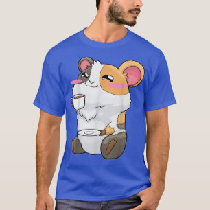 Guinea Schweine Kaffee Anime Kawaii Niedliches Ges T-Shirt