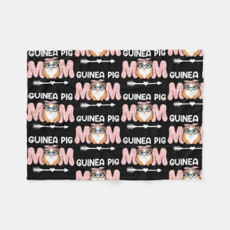 Guinea Schweine Mama Funny Rodents  Fleecedecke