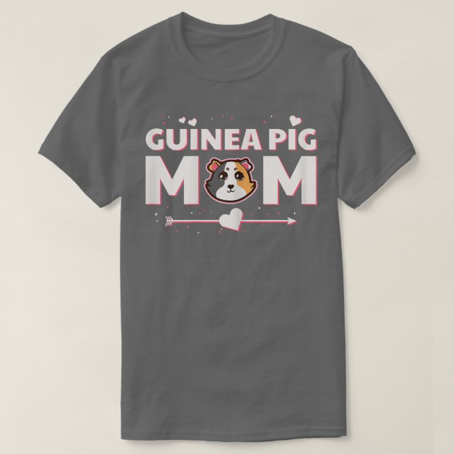 Guinea Schweine Mama Niedlich Rentiertier T-Shirt (Design vorne)