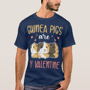Guinea Schweine sind mein Valentindesign für eine  T-Shirt