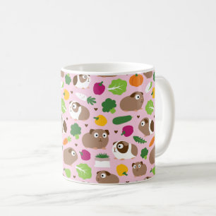 Guinea Schweine und ihre Leckereien Kaffeetasse