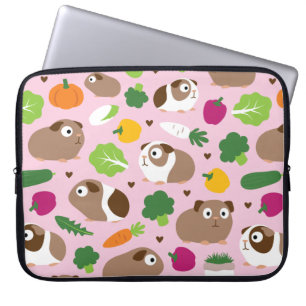Guinea Schweine und ihre Leckereien Laptopschutzhülle