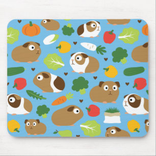 Guinea Schweine und ihre Leckereien Mousepad