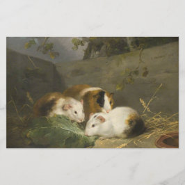 Guinea Schweine (von George Morland) Briefpapier