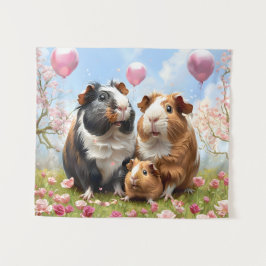 Guinea Schweine Wandteppich