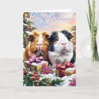 Guinea Schweine Weihnachten