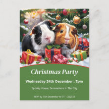 Guinea Schweine Weihnachts-Party