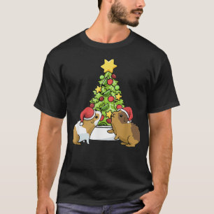 Guinea Schweine Weihnachtsschweine vor Weihnachten T-Shirt