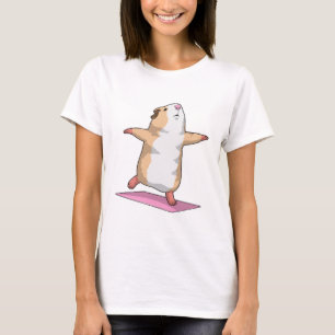 Guinea Schweine Yoga Medizin Fitness T-Shirt