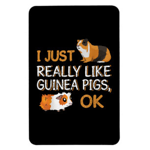 Guinea Schweinefleisch Ich mag Guinea Schwein Ei Magnet