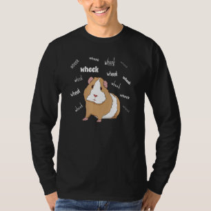 Guinea Schweinefleisch Liebe Guinea Pig Wheek Whee T-Shirt